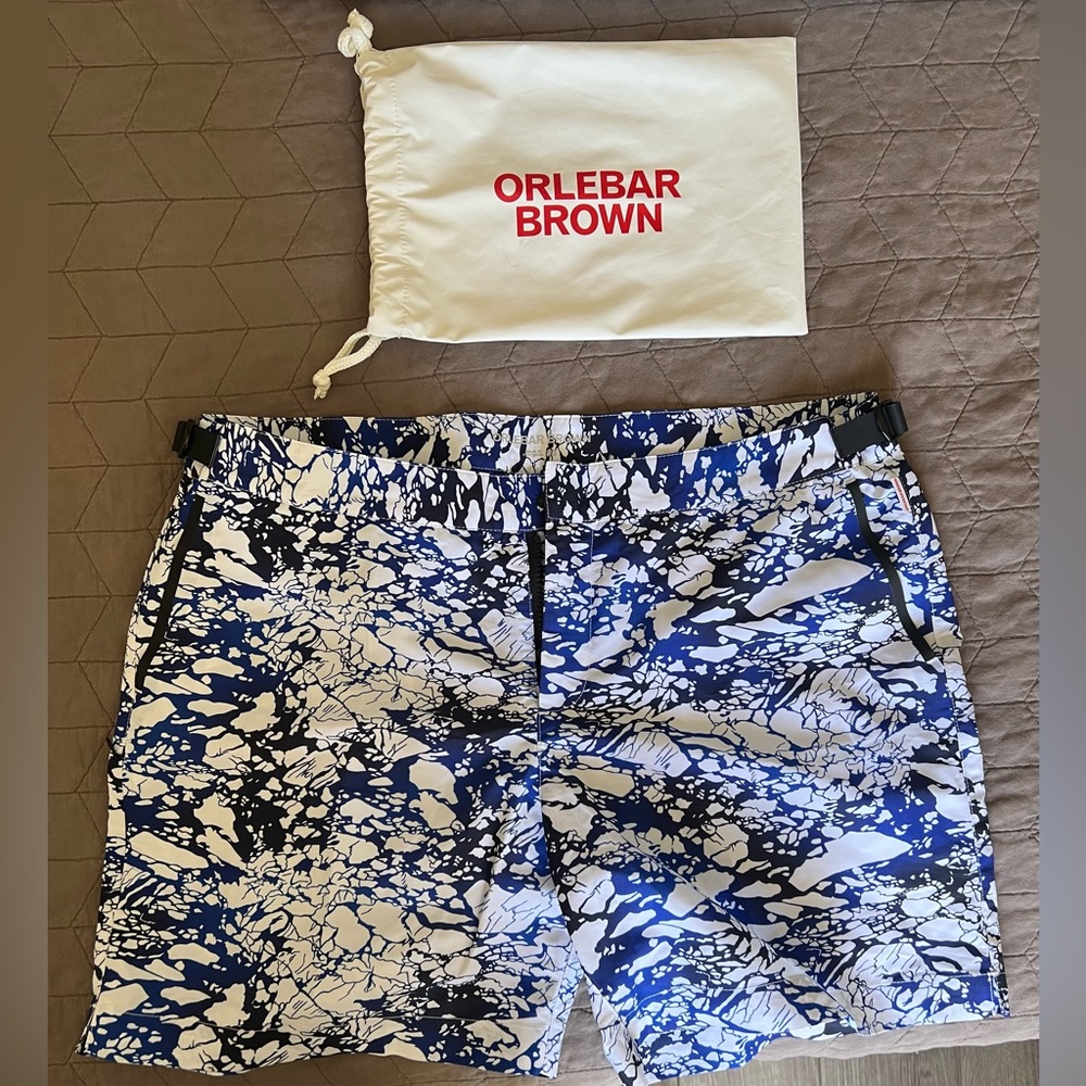 Orlebar Brown Bulldog Men’s Swim Shorts 36 NWT
